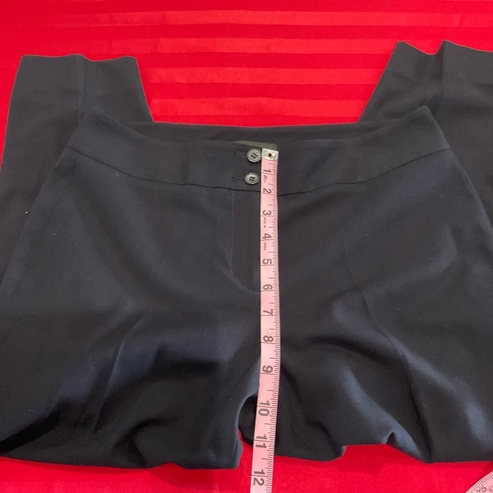 Talbots Heritage Fit Crop Pants Dressy Dark Navy Tailored Women’s Size 4 Petite - Picture 5 of 10